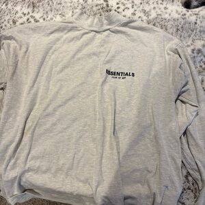 Essentials Fear of God Gray Sweatshirt